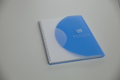 Blue Binder Notepad
